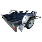 6x4 deluxe heavy duty motor bike trailer for sale swan hill