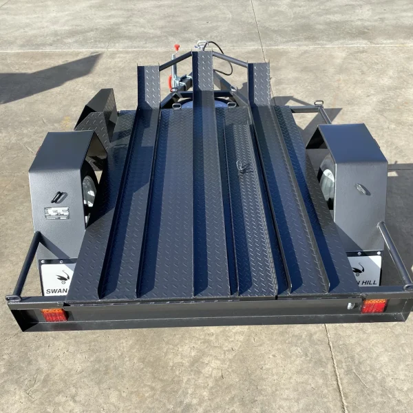 6x4 deluxe heavy duty motor bike trailer for sale swan hill 5