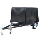 6×4 Single Axle 4ft High Fully Enclosed Van Cargo Trailer for Sale Swan Hill