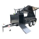 8×5 Heavy Duty Tradesman Trailer with Compressor Box