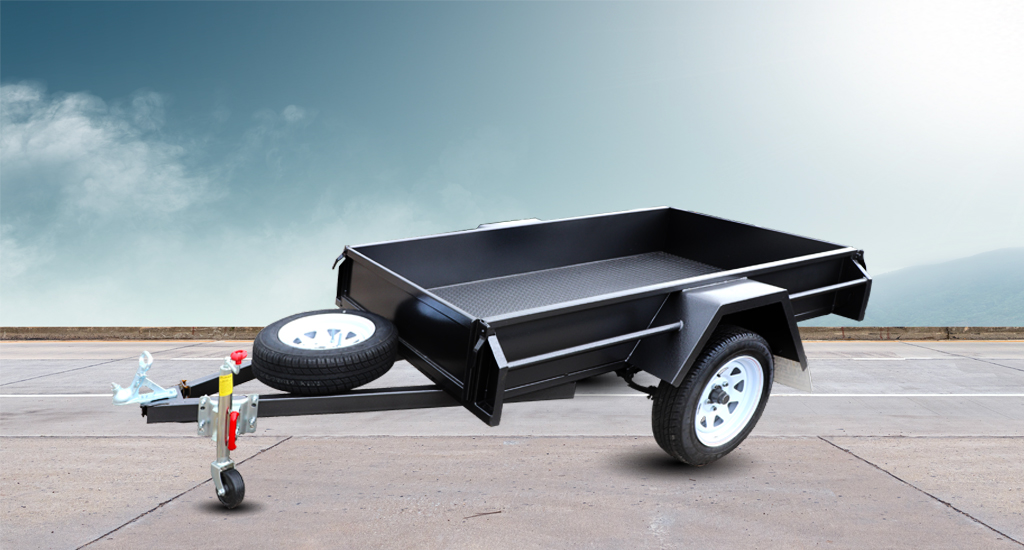 Features Commercial Heavy Duty Box Trailers