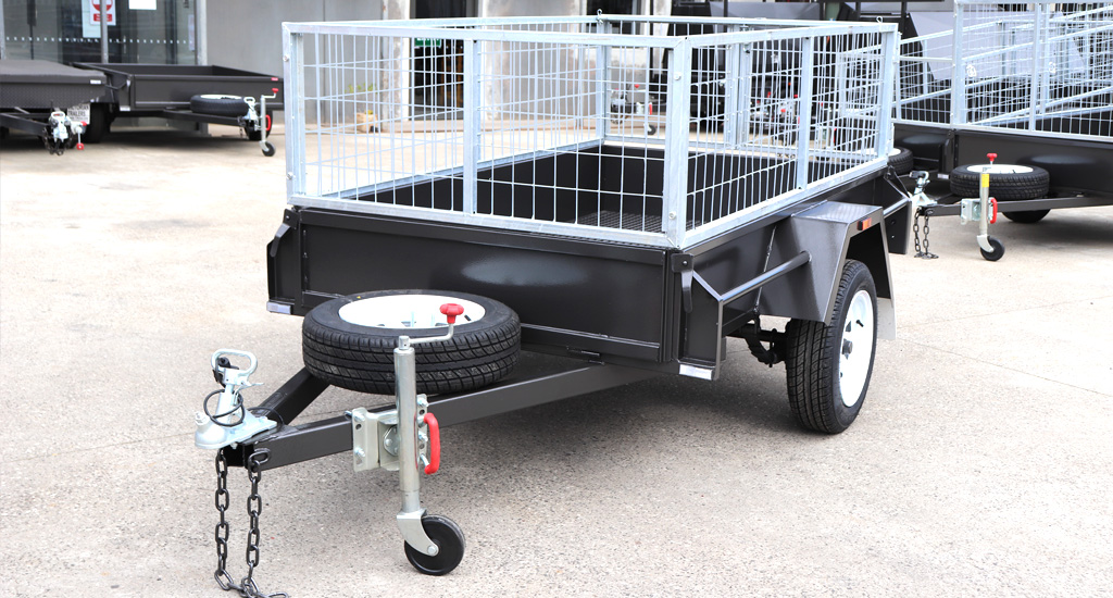Commercial Heavy Duty Cage Trailers
