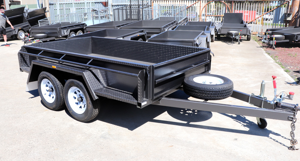 Heavy Duty Tandem Axle Box Trailer
