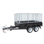 Heavy Duty Tandem Axle Cage Trailer for Sale Swan Hill – 3ft Galvanised Cage