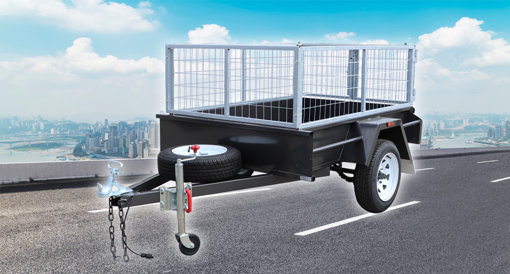 Medium Duty Cage Trailer